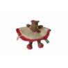 Doudou hippopotame Bazile et Zoé BN0368 Baby'Nat