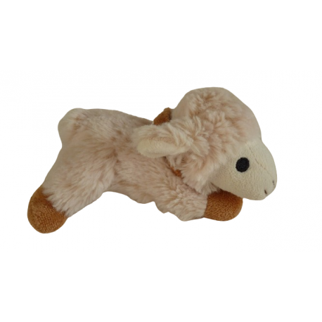 Doudou peluche mouton 18 cm Lascar