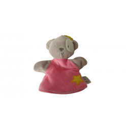 Doudou marionnette ours CMP