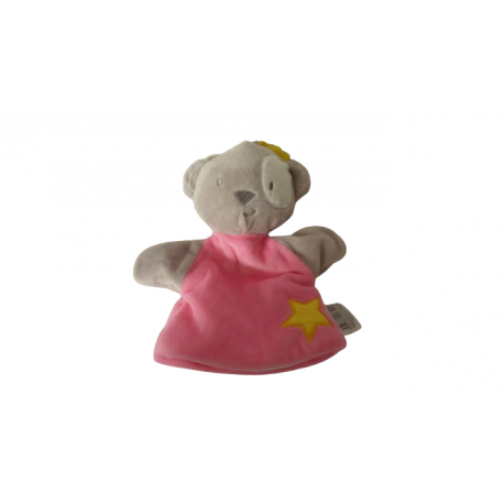Doudou marionnette ours CMP