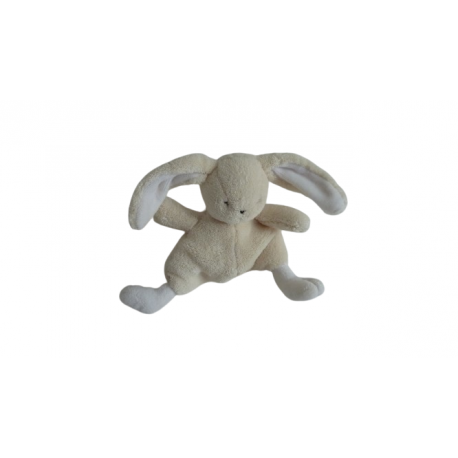 Doudou peluche lapin Bébé Chocolat