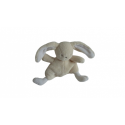 Doudou peluche lapin Bébé Chocolat