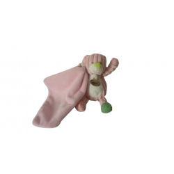 Doudou peluche mouchoir ours Les Côtelés BN735 Baby'Nat