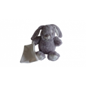 Doudou peluche mouchoir lapin Reglisse BN0304 Baby'Nat
