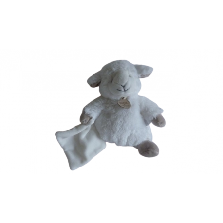 Doudou peluche mouchoir mouton agneau Mon Tout Petit DC2423 Doudou et Compagnie