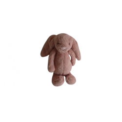 Doudou peluche lapin 20 cm pêche Jellycat