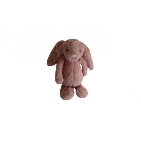 Doudou peluche lapin 20 cm pêche Jellycat