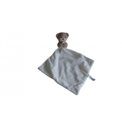 Doudou peluche mouchoir ours Althans