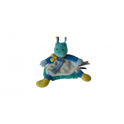 Doudou attache tétine crocodile Crocro Tropi'Cool DC3285 très bon état Doudou et Compagnie