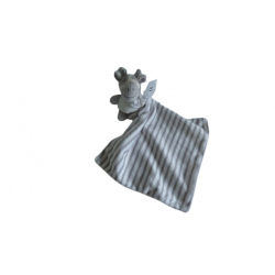 Doudou peluche mouchoir girafe Shima