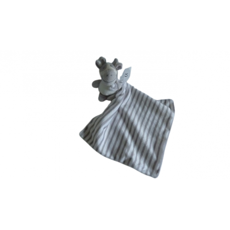 Doudou peluche mouchoir girafe Shima