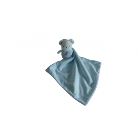 Doudou peluche mouchoir souris Shima