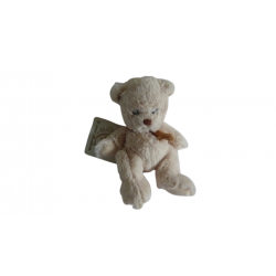 Doudou peluche ours 20 cm Bukowski