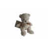 Doudou peluche ours 20 cm Bukowski