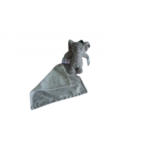 Doudou peluche mouchoir éléphant Primark