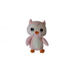 Doudou peluche chouette hibou Zeeman