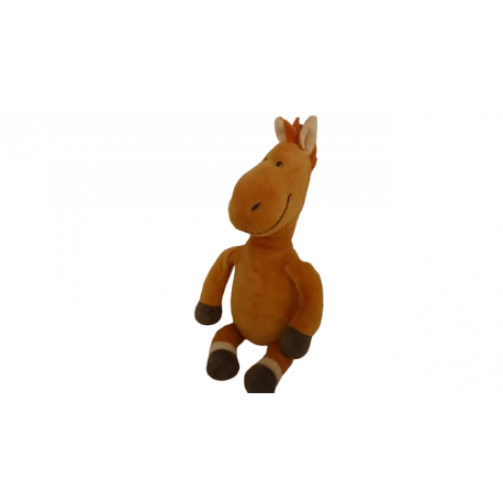 Doudou peluche cheval 40 cm
