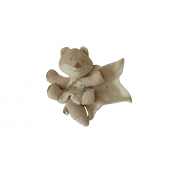 Doudou mouchoir renard Cajou Sucre d'Orge