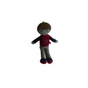Doudou poupée garçon sucre d'Orge