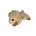 Doudou peluche mouton 16 cm Lascar