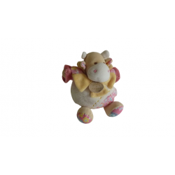 Doudou peluche vache Pistache Doudou et Compagnie