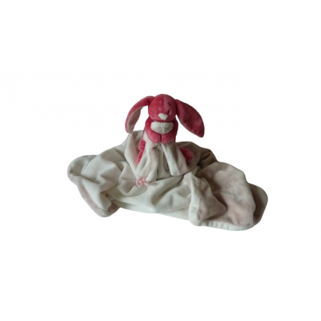 Doudou peluche couverture lapin Anna et Pili Ma première couverture Noukie's