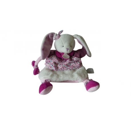 Doudou marionnette lapin Cerise DC3080 Doudou et Compagnie