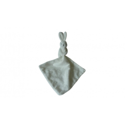 Doudou peluche mouchoir lapin Jacadi