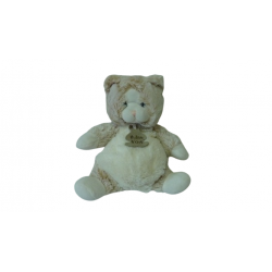 Doudou peluche chat Z'animoos HO2031 23 cm Histoire d'Ours
