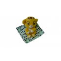 Doudou peluche mouchoir Simba le Roi Lion Disney