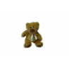 Doudou peluche ours 21 cm Sandy