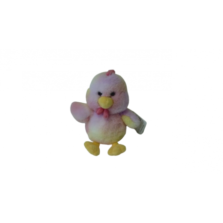 Doudou peluche poussin 19 cm Gipsy