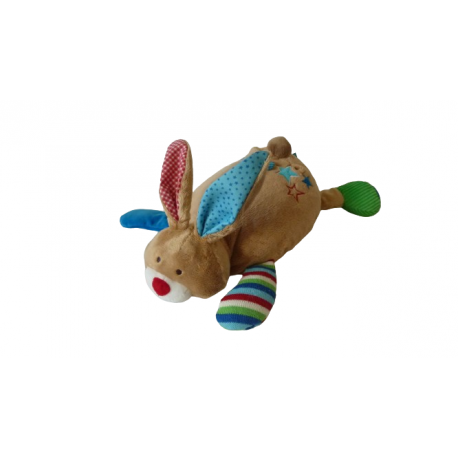 Doudou peluche éveil lapin Lief