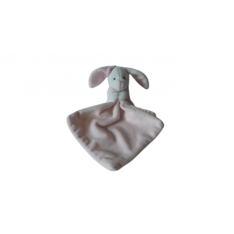 Doudou peluche mouchoir lapin DC3337 Doudou et Compagnie