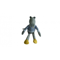 Doudou crocodile peluche 34 cm Obaibi