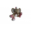 Doudou peluche éléphant Charlotte et Rose 31 cm Nattou