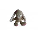 Doudou peluche musicale Lapin Nina 28 cm Nattou