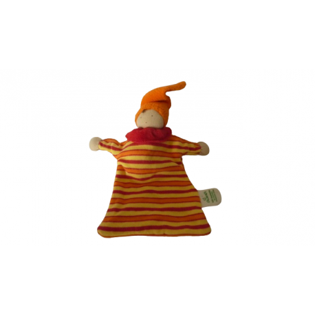 Doudou lutin poupée coton bio comme neuf Alana