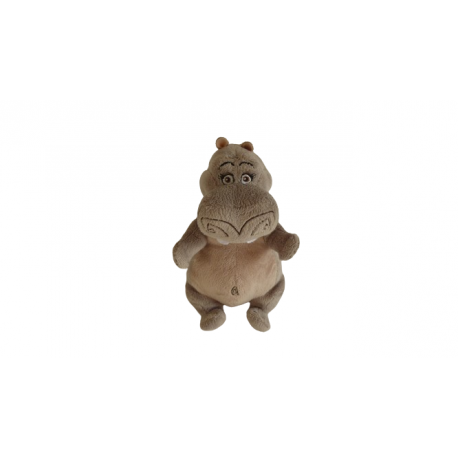 Doudou peluche hippopotame 22 cm Dreamworks Madagascar 3