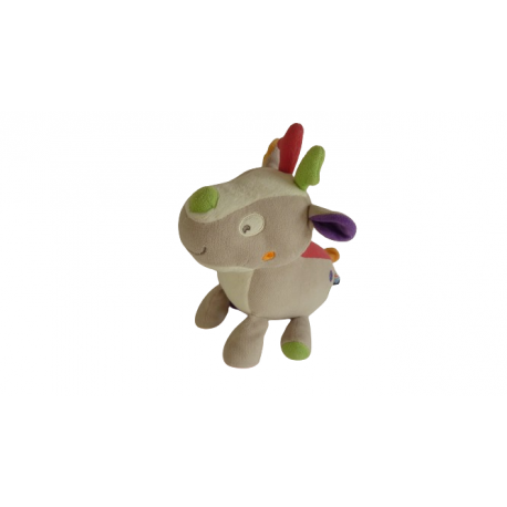 Doudou peluche renne élan Sucre d'Orge