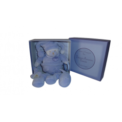Doudou peluche éveil ours Douceur Macaron DC2085 Doudou et Compagnie