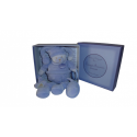Doudou peluche éveil ours Douceur Macaron DC2085 Doudou et Compagnie