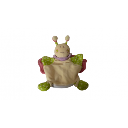 Doudou marionnette papillon Nounours