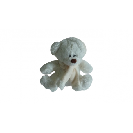 Doudou peluche ours 16 cm Cobico