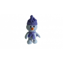 Doudou peluche bonhomme de neige Milka