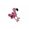 Doudou peluche flamant rose Sandy
