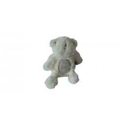 Doudou peluche ours ou chat ORC 17 cm Orchestra