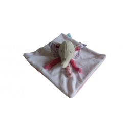 Doudou éléphant Eglantine BN0517 Baby'Nat