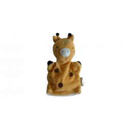 Doudou marionnette girafe Vertbaudet