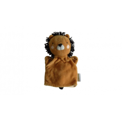 Doudou marionnette lion Vertbaudet